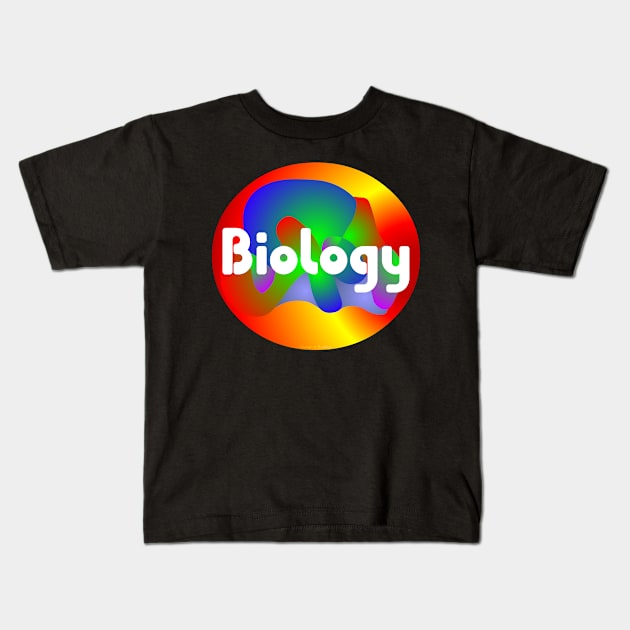 Biology Sphere Kids T-Shirt by Barthol Graphics